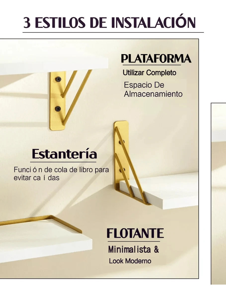 Estantes de pared