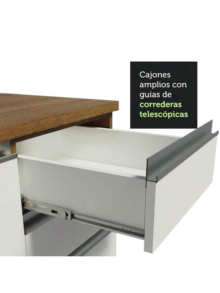 Cocina Integral 270cm Glamy Madesa