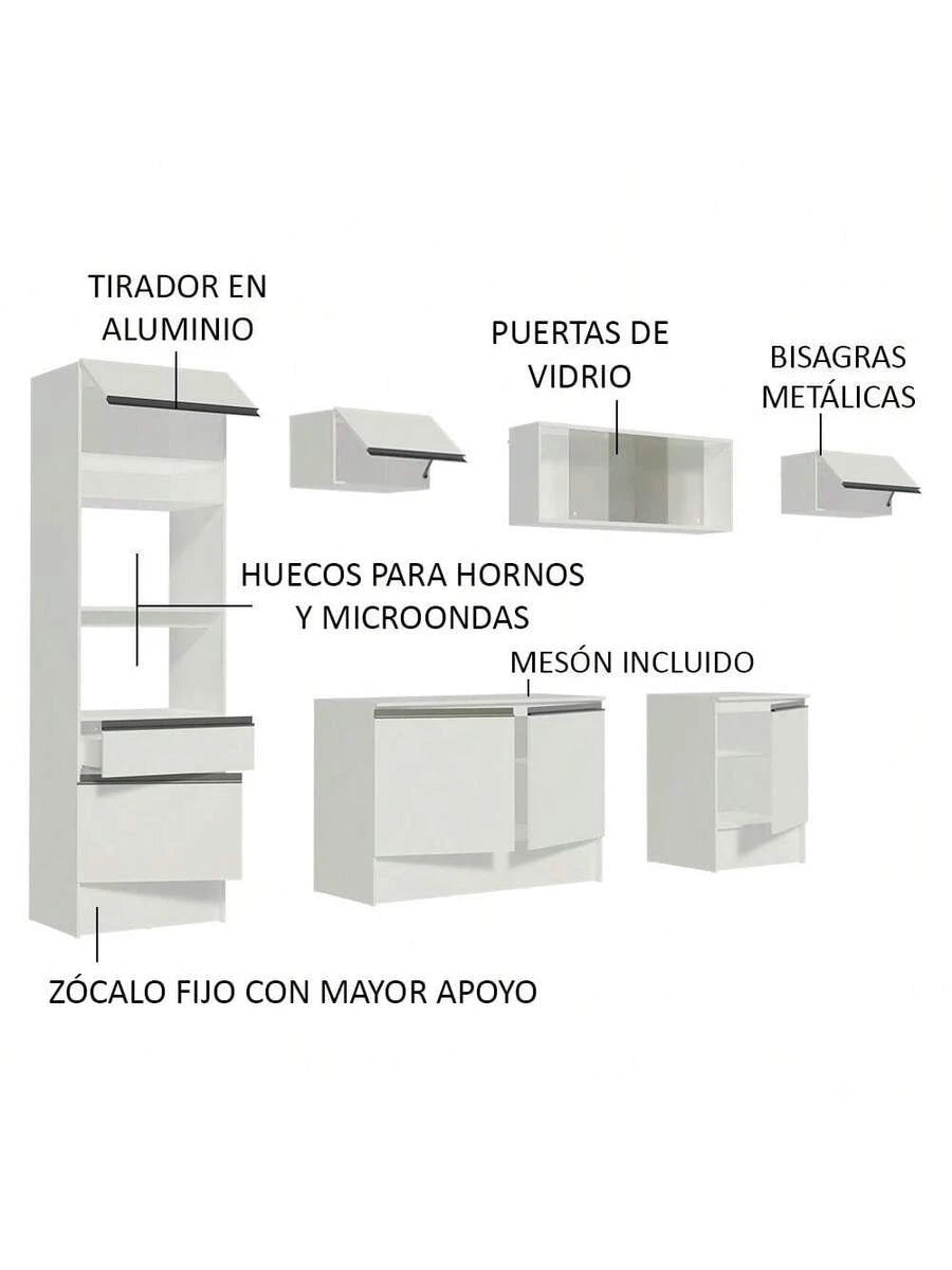 Cocina Integral Completa Modular Madesa 300cm
