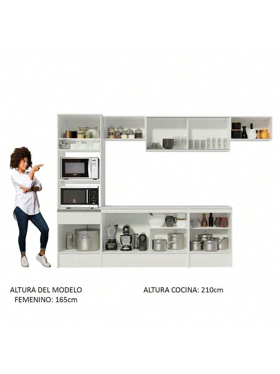 Cocina Integral Completa Modular Madesa 300cm