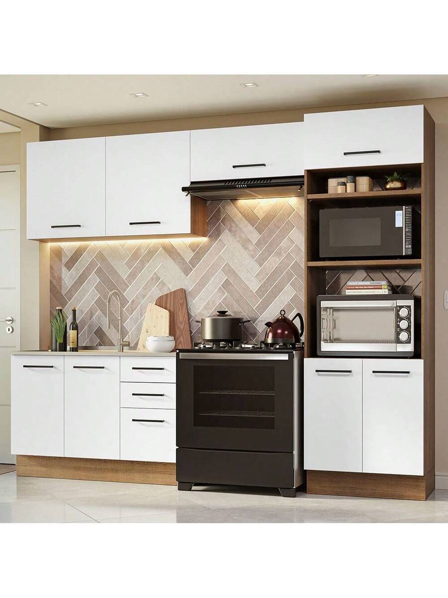 Cocina Integral Completa Modular Madesa Agata 270cm