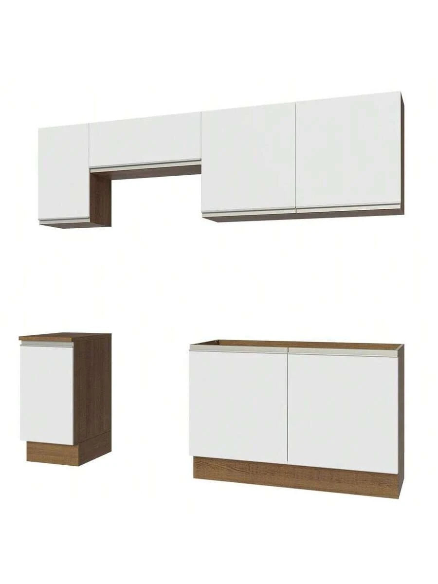 Mueble De Cocina Integral 240cm Glamy Madesa 10