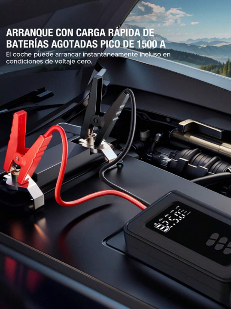 Fuente de alimentación de Arranque de Coche de 2500