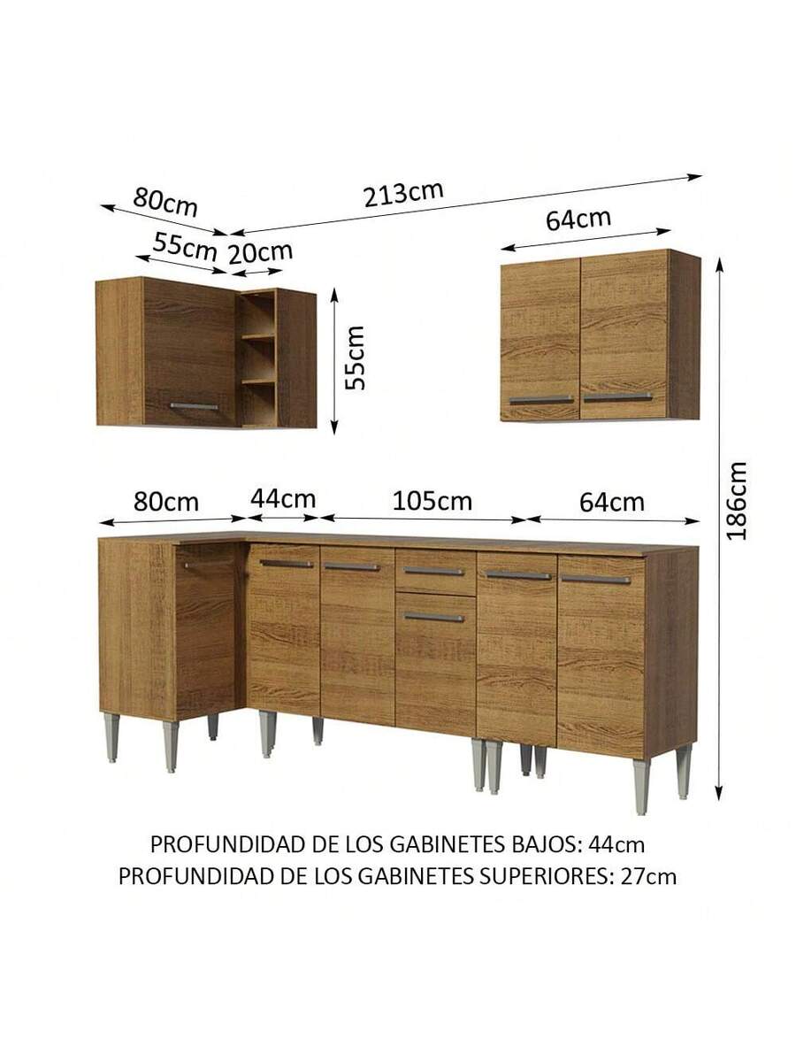 Cocina Integral Completa 293cm