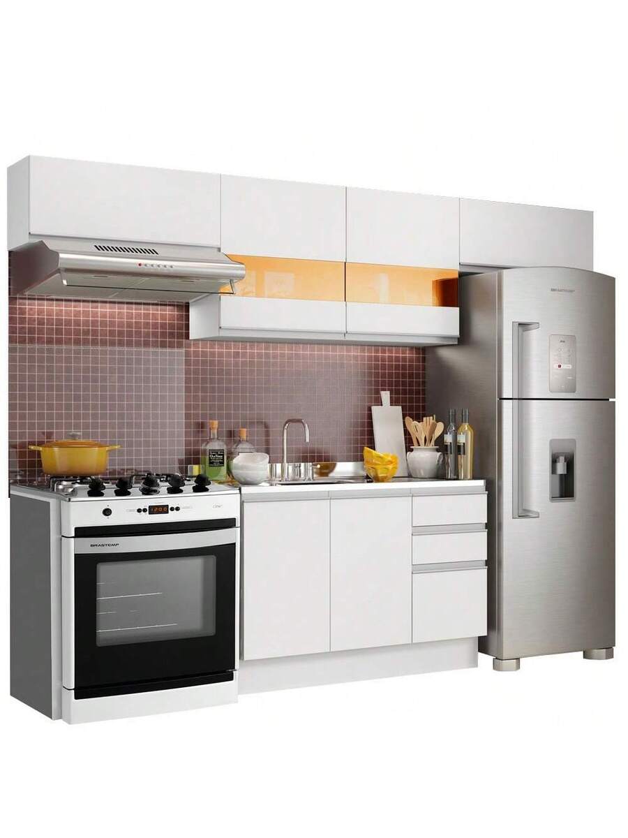 Cocina Integral Completa Modular Madesa 280cm