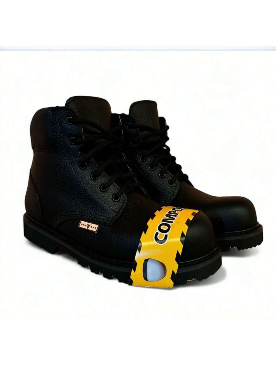 CALZADO INDUSTRIAL DIELECTRICO EN PIEL CON CASCO DE POLIAMIDA SUELA ANTIDERRAPE TECNOLOGIA TRACTOR TRUCK