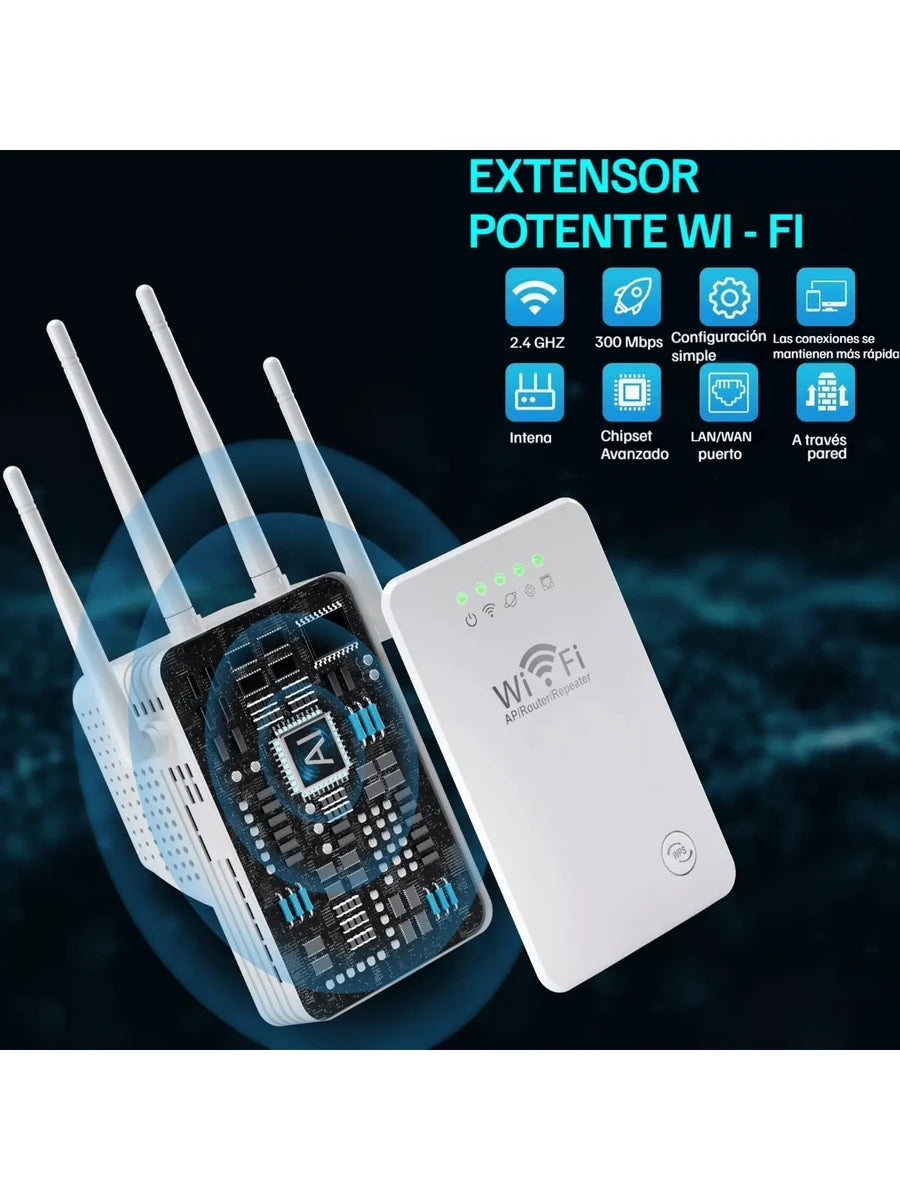 Amplificador de señal WiFi para el hogar