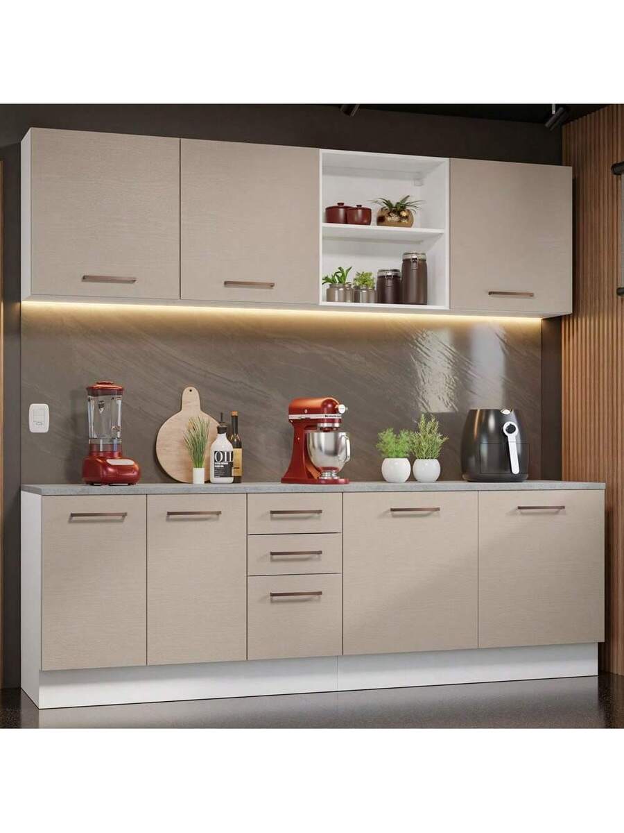 Cocina Integral Completa Modular Madesa Agata 240cm
