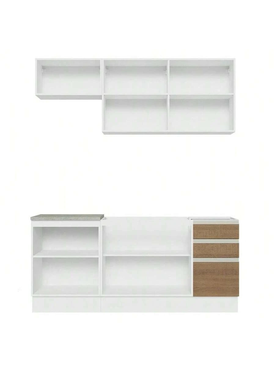 Cocina Integral Madesa Glamy Sin Encimera 180cm
