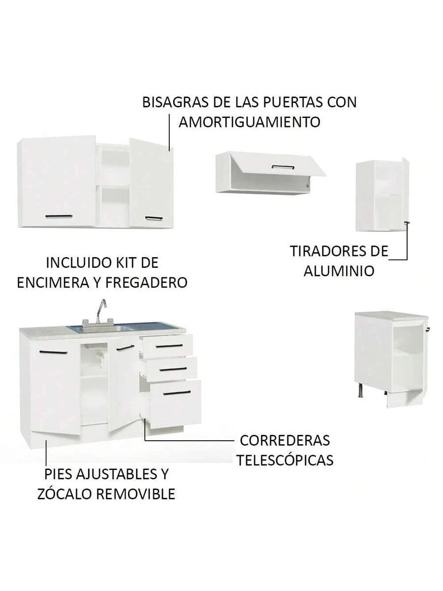 Cocina Integral Modular Luna Madesa