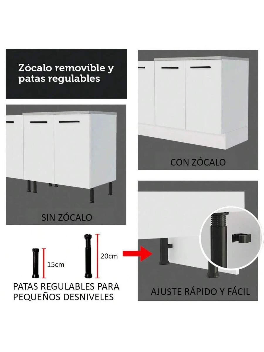 Cocina Integral Modular Luna Madesa
