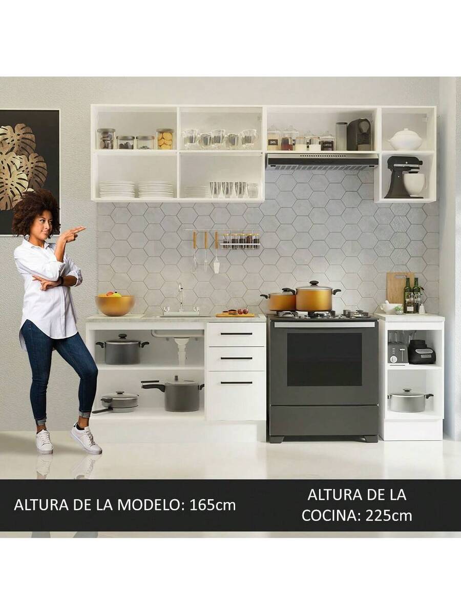 Cocina Integral Modular Luna Madesa