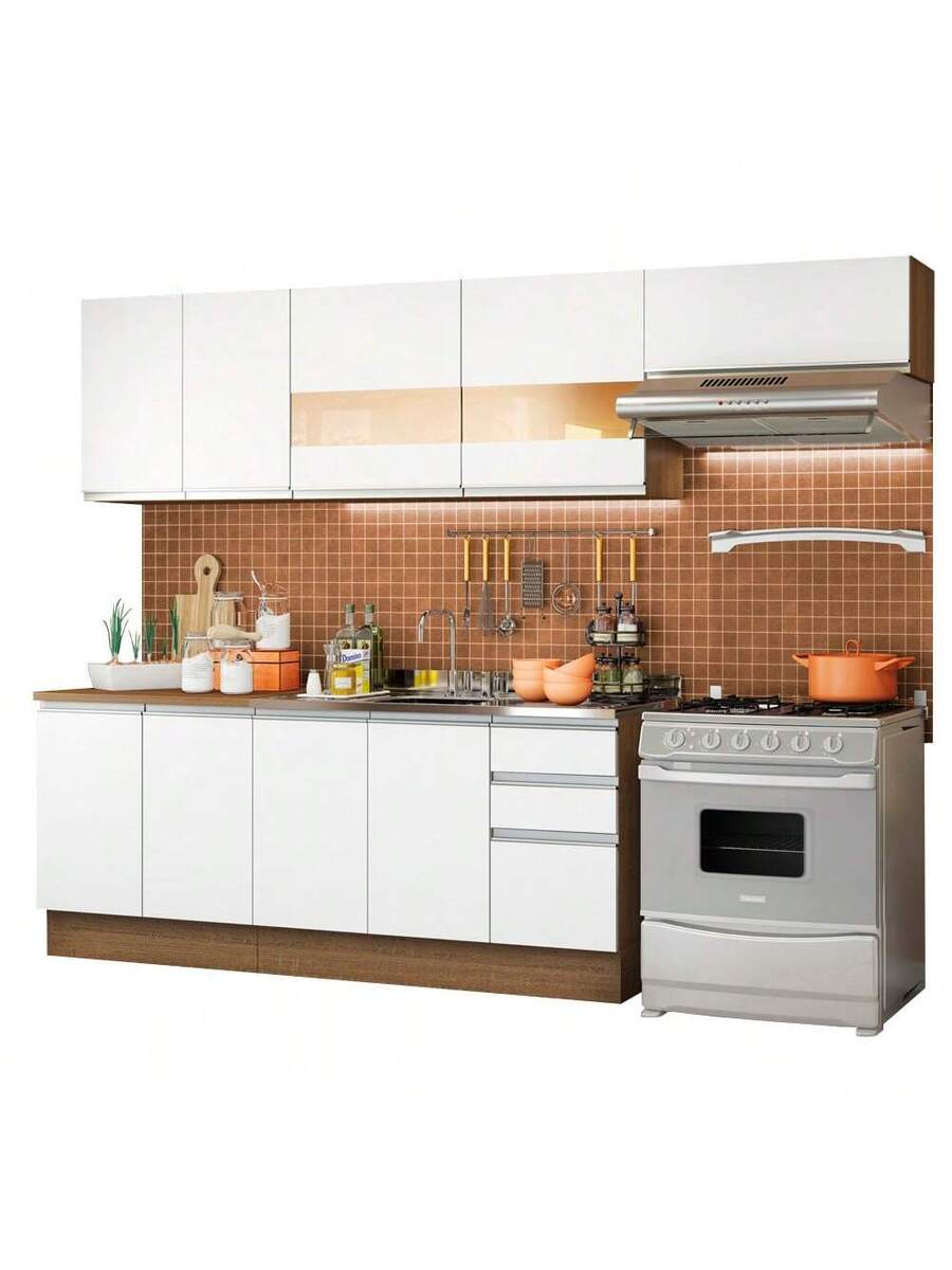 Cocina Integral Completa Modular Madesa 280cm