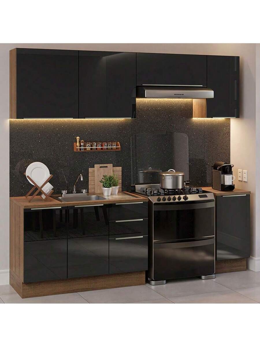Cocina Integral Modular Luna Madesa 240cm