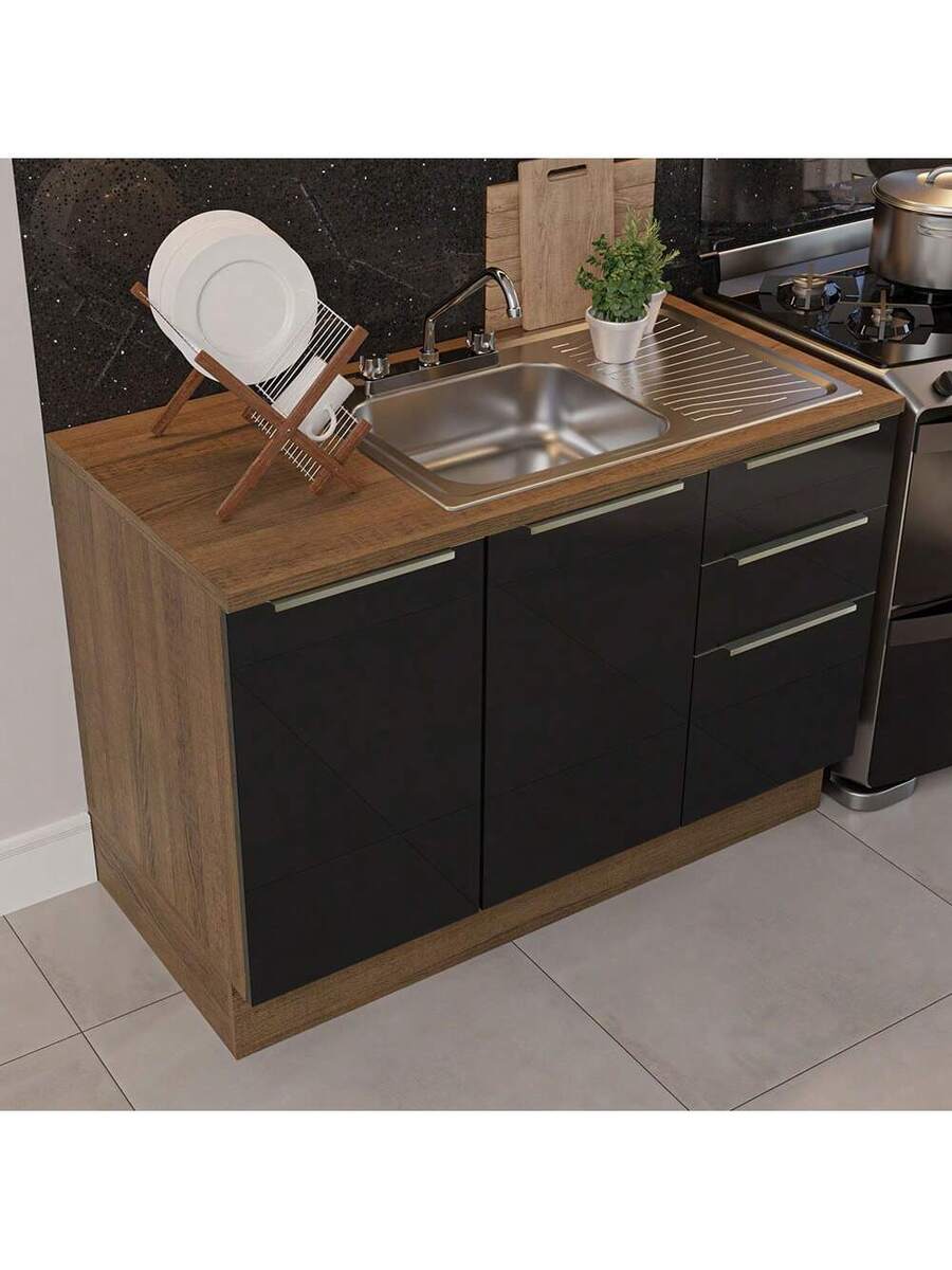 Cocina Integral Modular Luna Madesa 240cm
