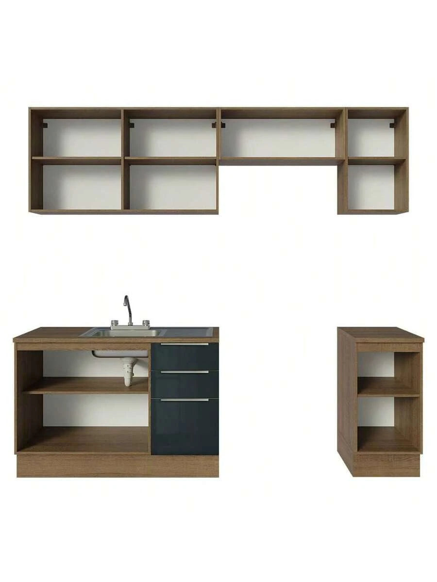 Cocina Integral Modular Luna Madesa 240cm
