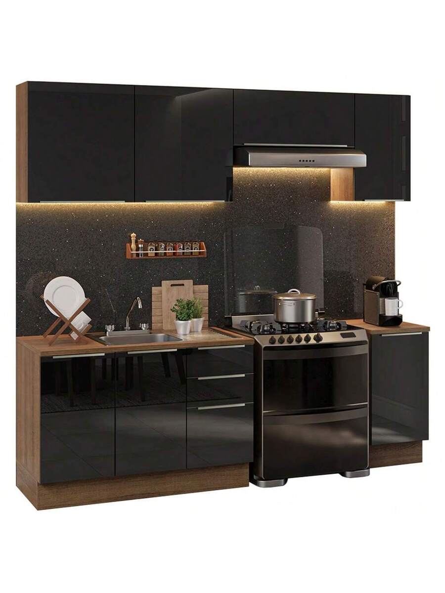 Cocina Integral Modular Luna Madesa 240cm