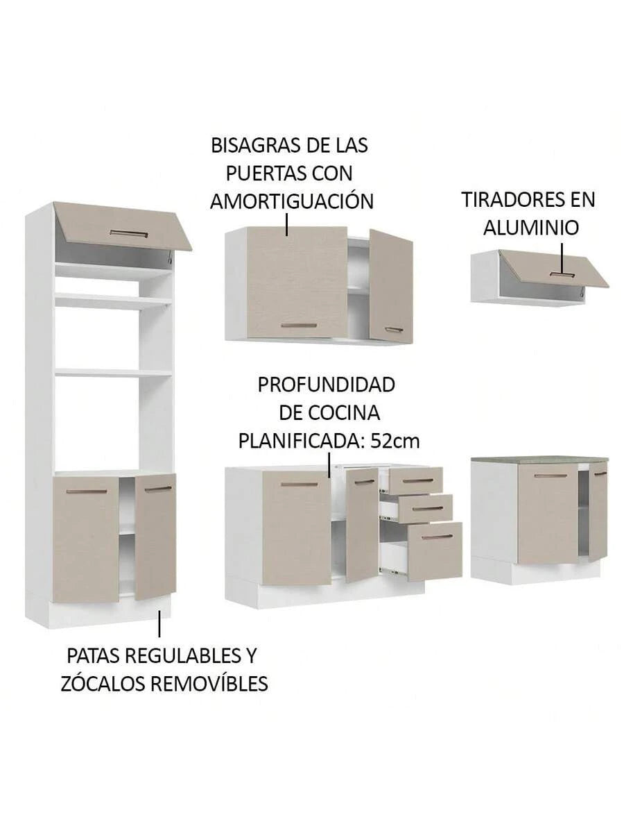 Cocina integral Madesa Agata