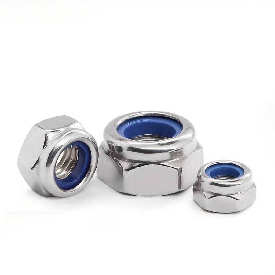 Tuercas autoblocantes de nailon antideslizantes M4/M5/M6