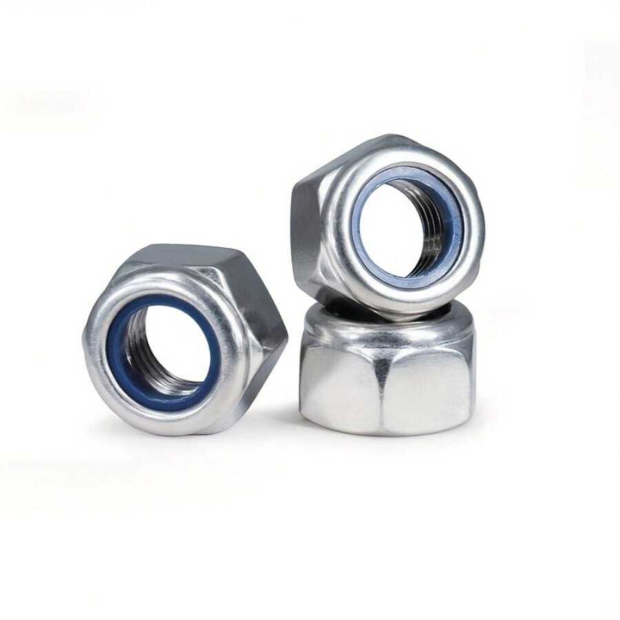 Tuercas autoblocantes de nailon antideslizantes M4/M5/M6