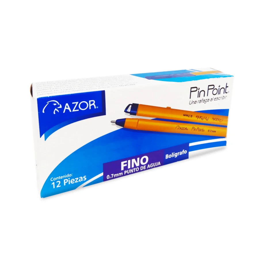 Bolígrafo Azor Pin Point 0.7mm