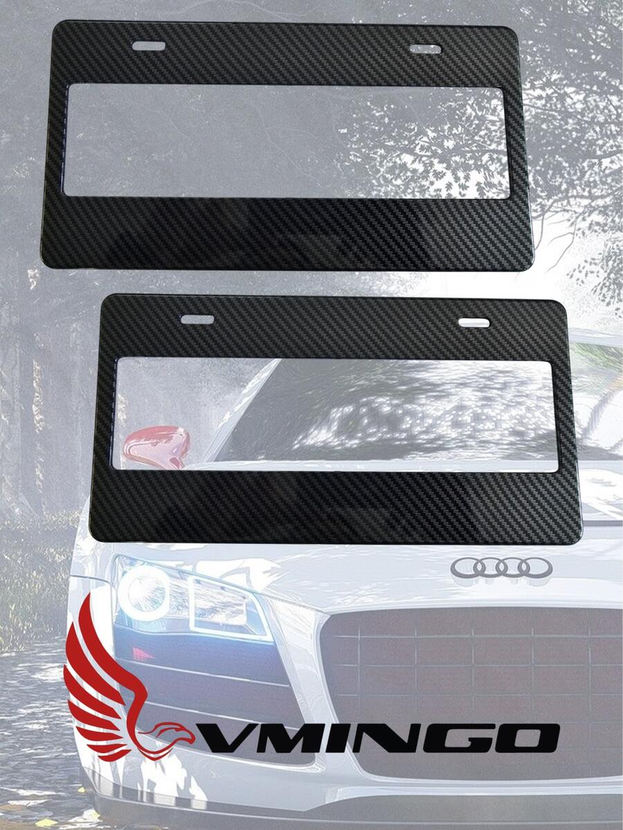 Porta Placas Juego 2 Piezas Tipo Europeo Universal