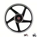 Rin Trasero Italika Ft125 Sport Aluminio Negro 1.6/18