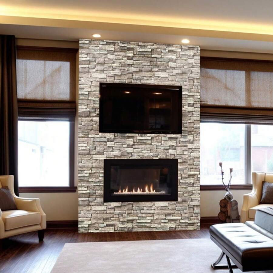 20 paneles de pared 3D para despegar y pegar