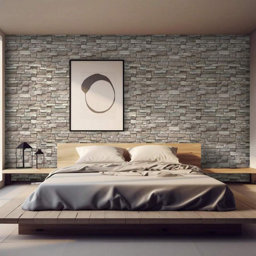20 paneles de pared 3D para despegar y pegar