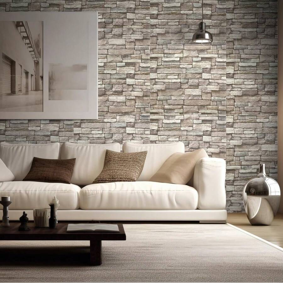 20 paneles de pared 3D para despegar y pegar