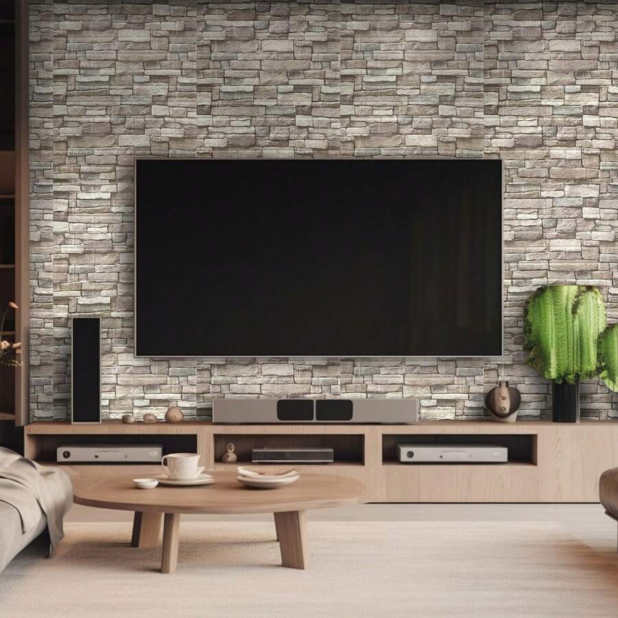 20 paneles de pared 3D para despegar y pegar