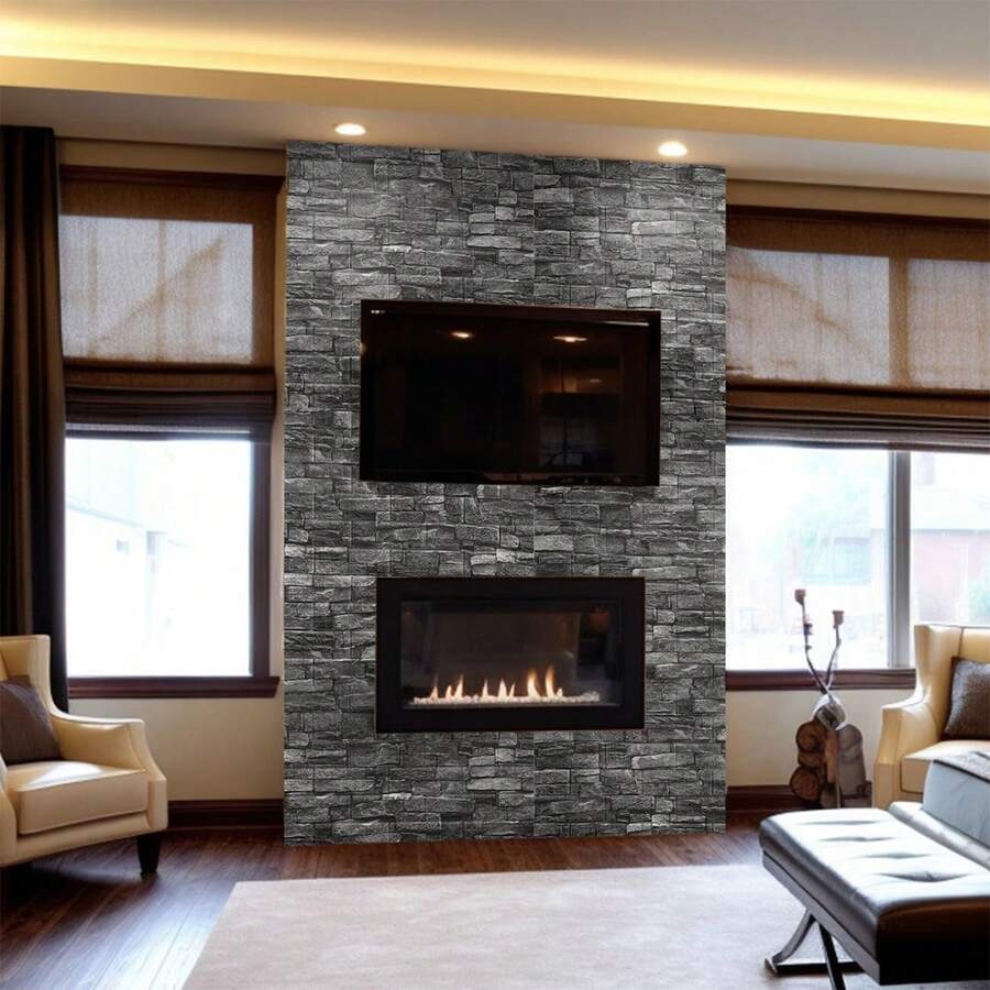 20 paneles de pared 3D para despegar y pegar