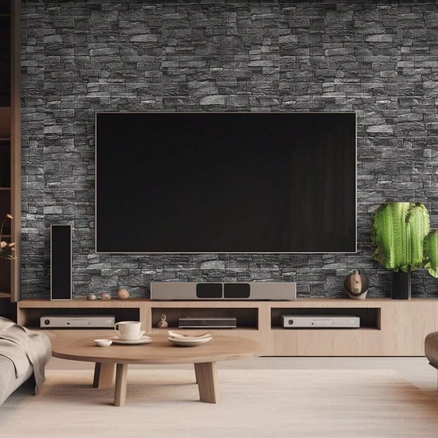 20 paneles de pared 3D para despegar y pegar