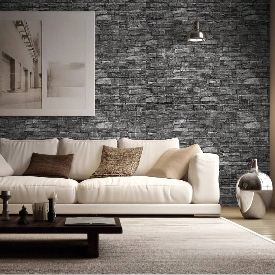 20 paneles de pared 3D para despegar y pegar