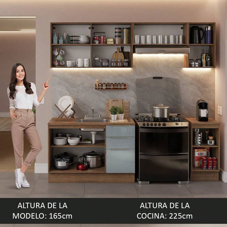 Cocina Integral Modular Luna Madesa