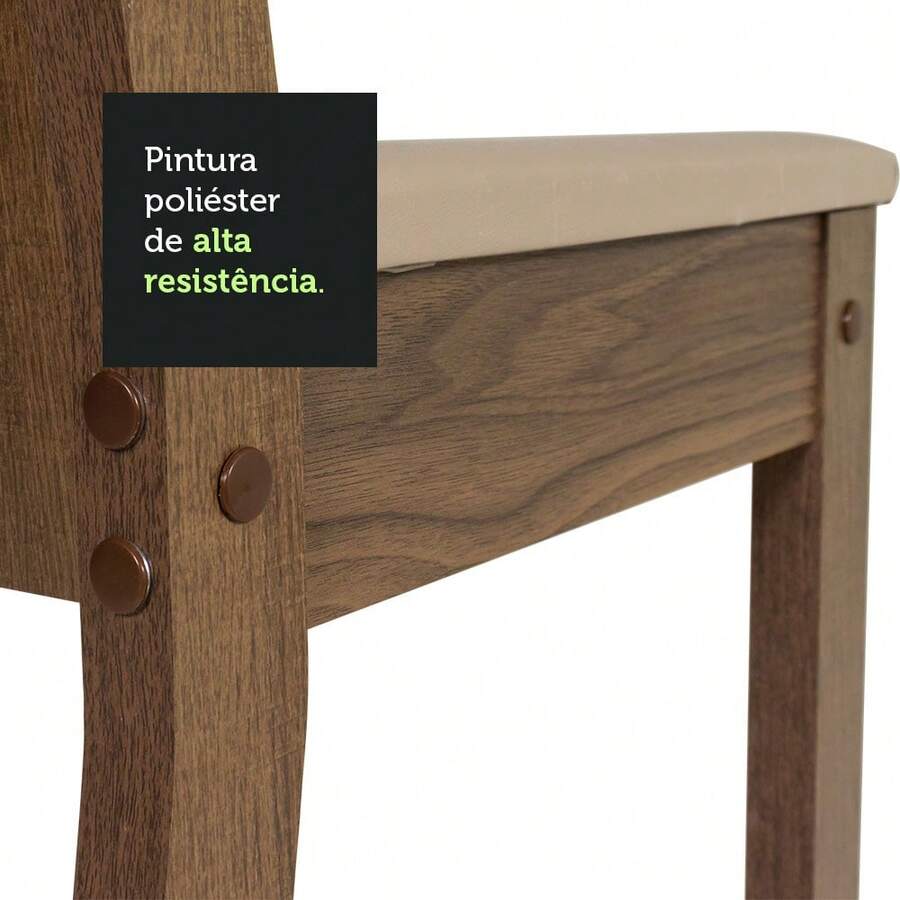 Juego de Comedor Mesa y 4 Sillas