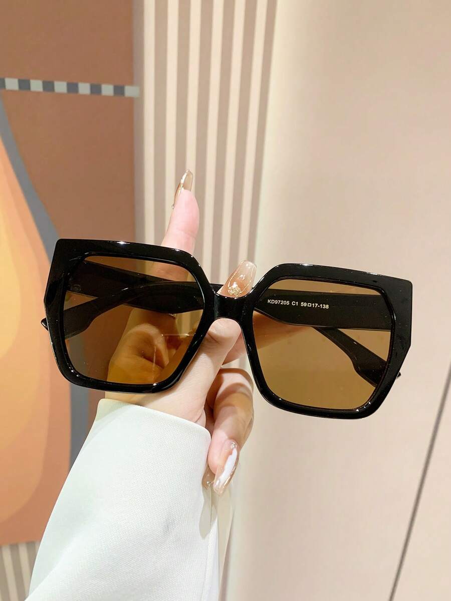 Gafas de sol cuadradas de marco grande