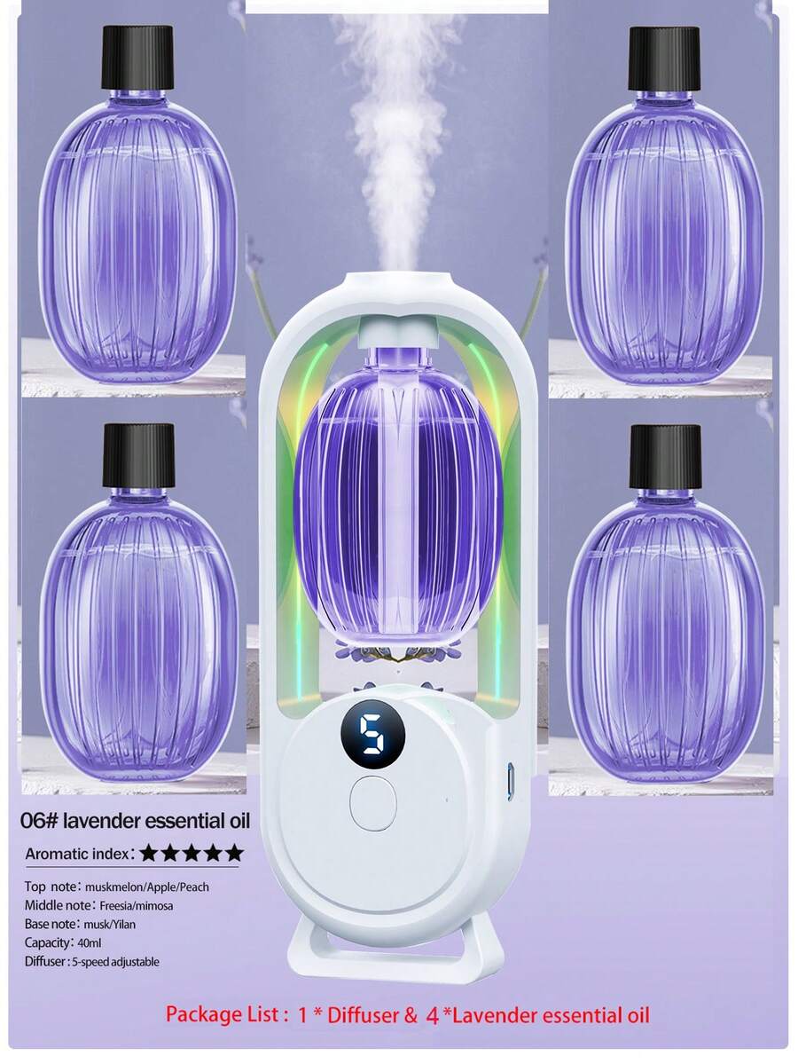 Nuevo difusor de aromas USB humidificador de aceites esenciales