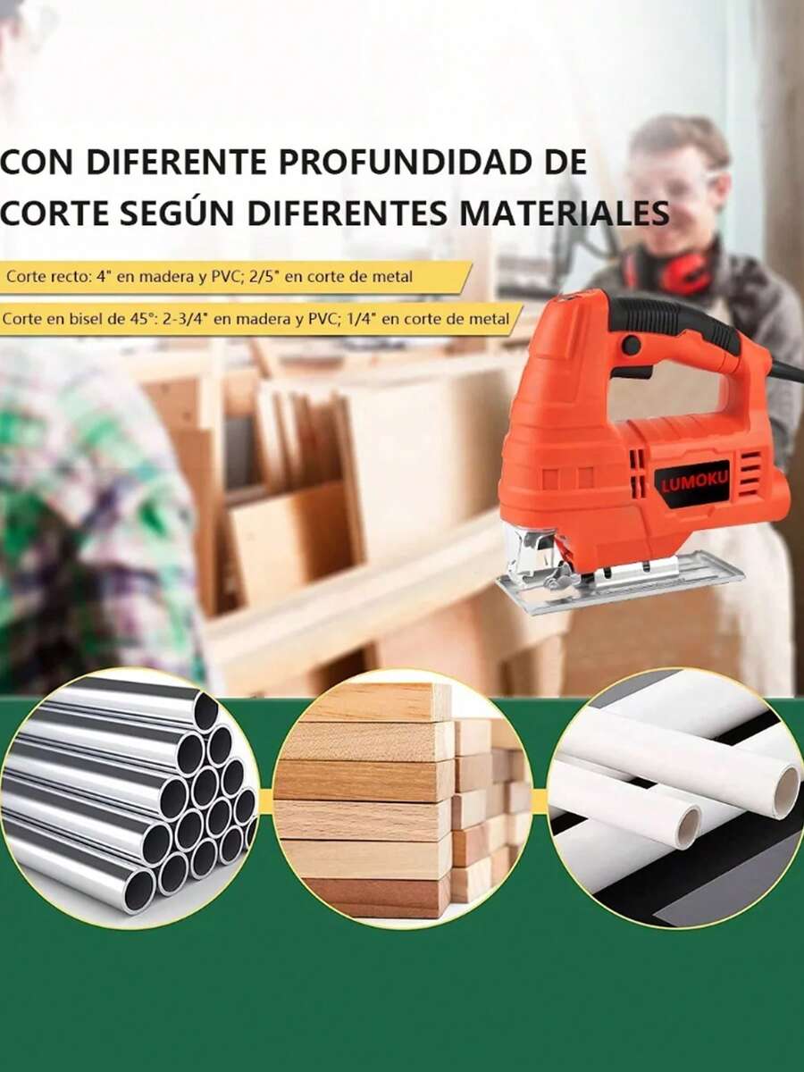 Sierra Caladora Profesional 760w