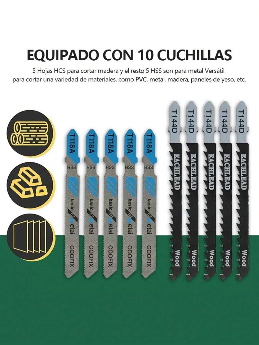 Sierra Caladora Profesional 760w