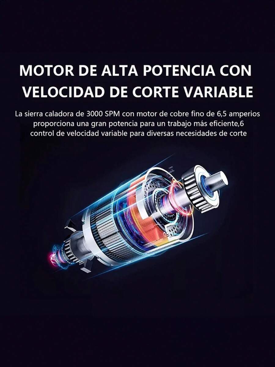 Sierra Caladora Profesional 760w