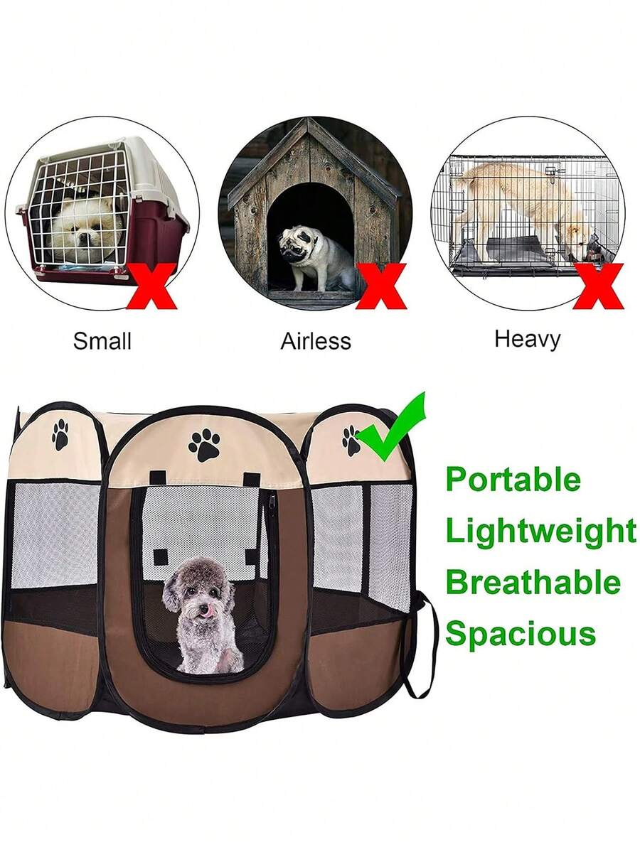 Casa Corral Para Mascotas Perros