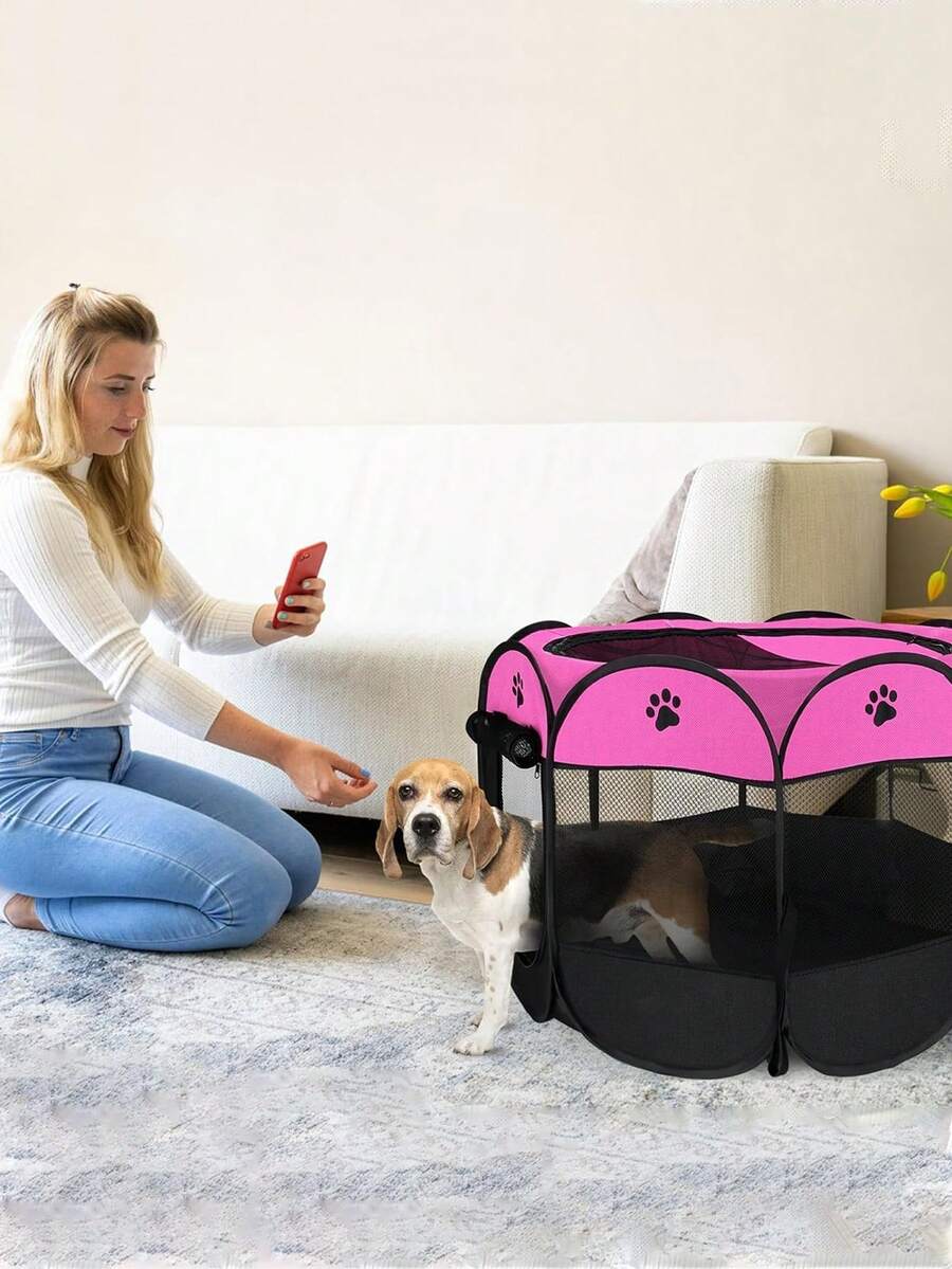 Casa Corral Para Mascotas Perros