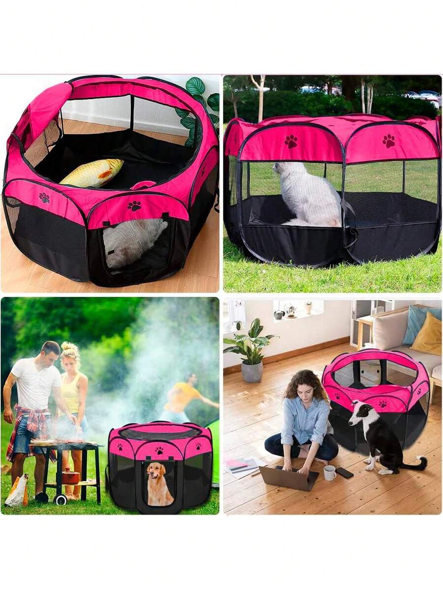 Casa Corral Para Mascotas Perros