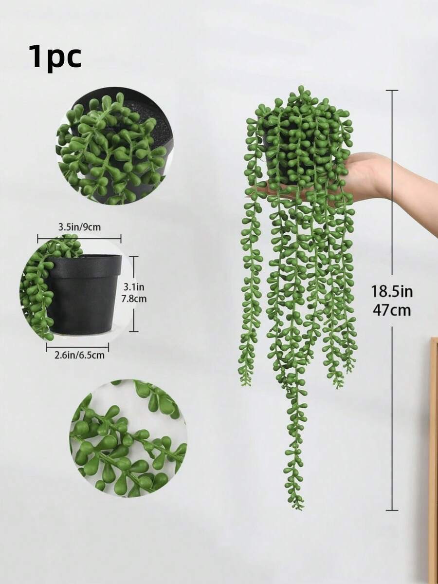 Plantas artificiales, Plantas en maceta colgantes