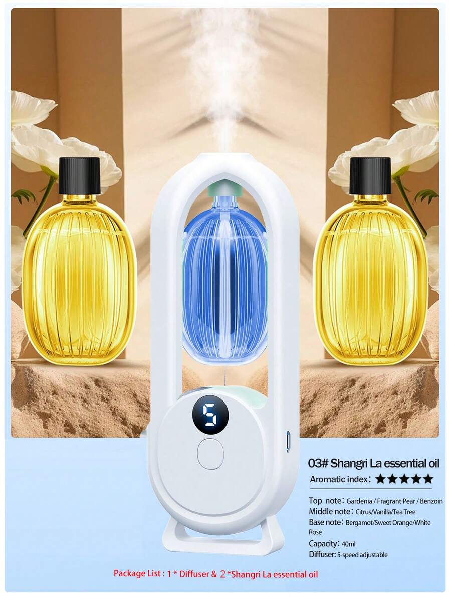 Nuevo difusor de aromas USB humidificador de aceites esenciales