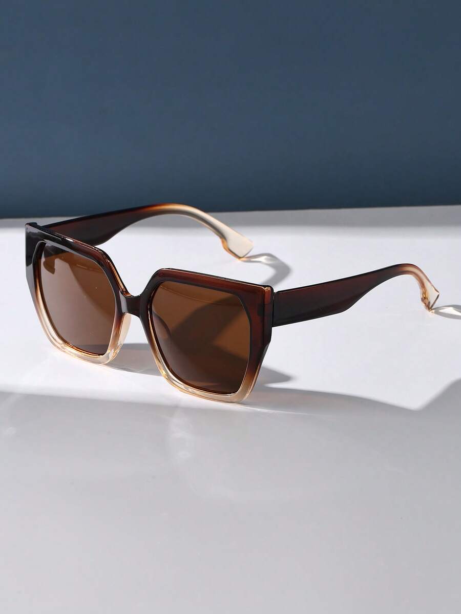 Gafas de sol cuadradas de marco grande