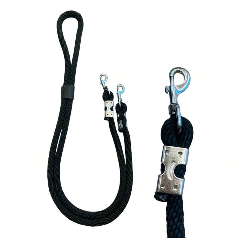 Rienda para Caballo Reforzada con Bandolas de Fácil Colocación Adaptable a Cualquier Freno Roja, Azul, Negra y Cafe