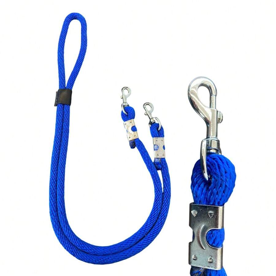 Rienda para Caballo Reforzada con Bandolas de Fácil Colocación Adaptable a Cualquier Freno Roja, Azul, Negra y Cafe