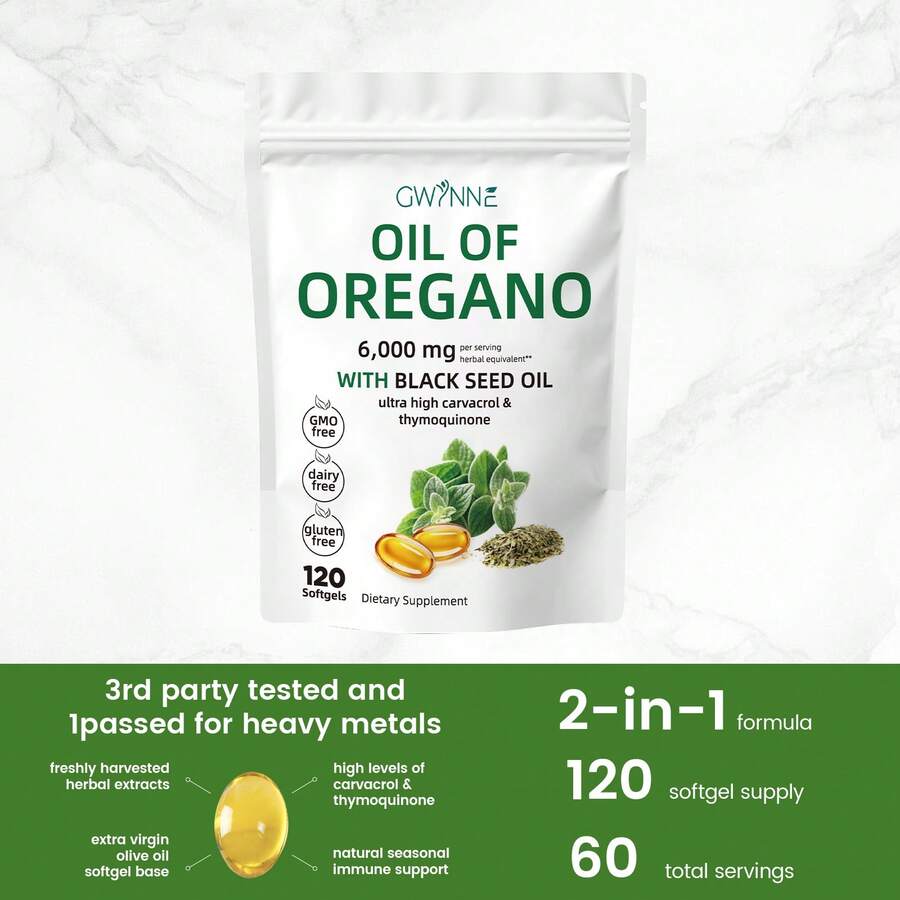 Cápsulas Oil Of Oregano blandas